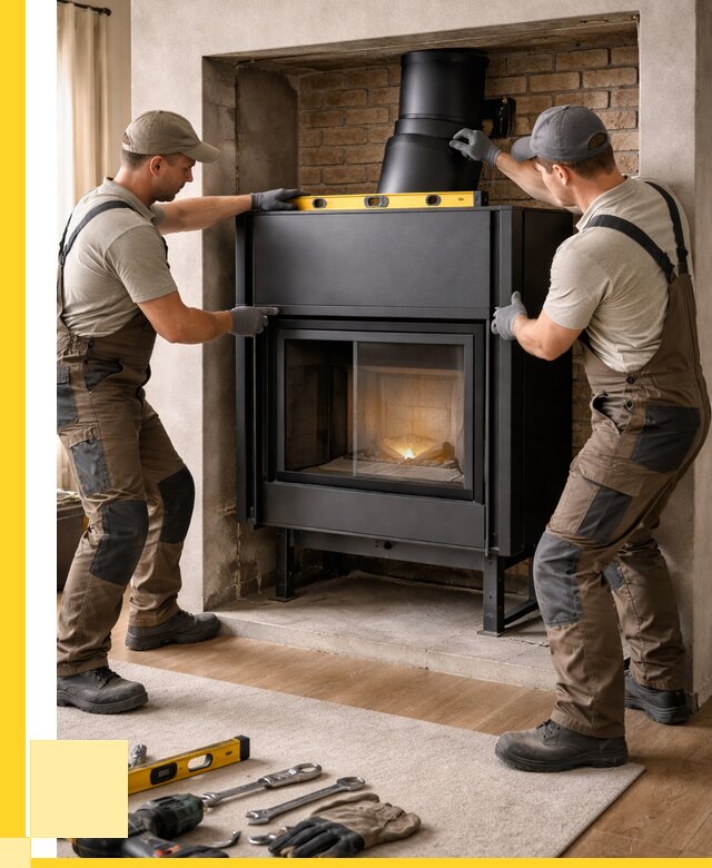 Установка каминных топок в Нижневартовске под ключ от 18648 р. | ЭриданНжт