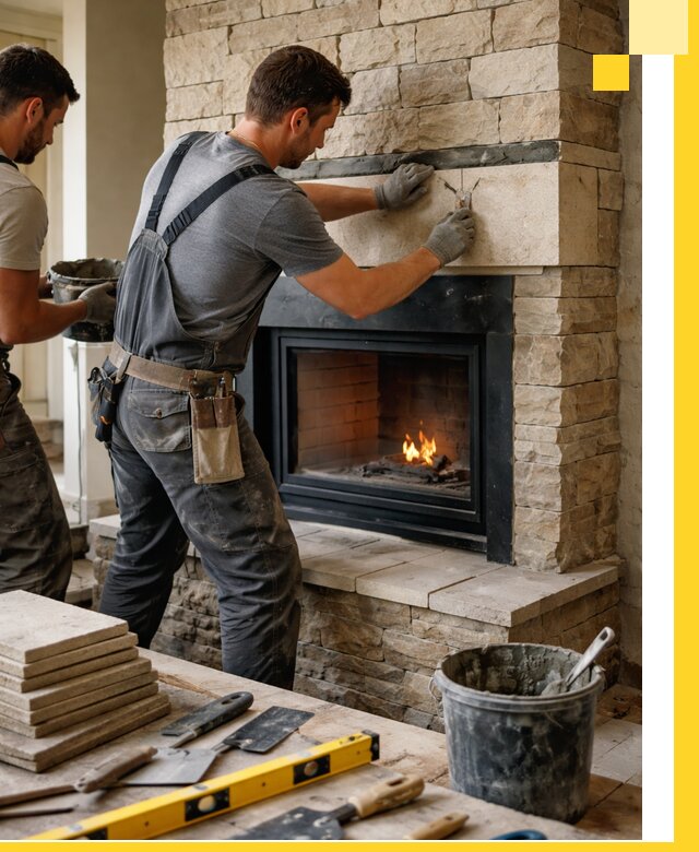 Проектирование и установка открытых каминов в Нижневартовске