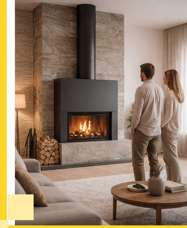 Закрытые камины под ключ в Нижневартовске от 124320 р., ЭриданНжт