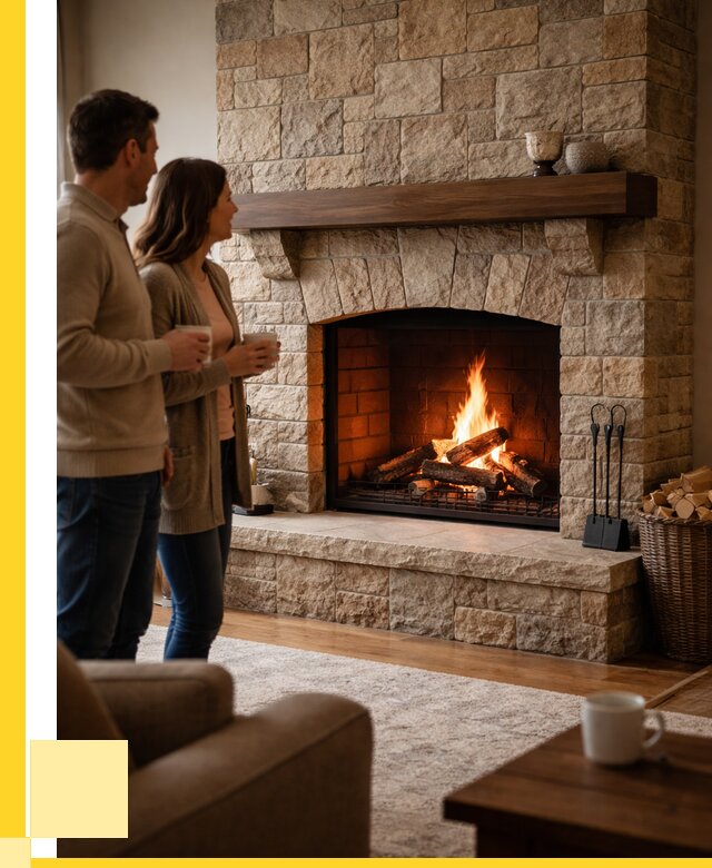 Каменные камины на заказ в Нижневартовске от 186480 р. | ЭриданНжт