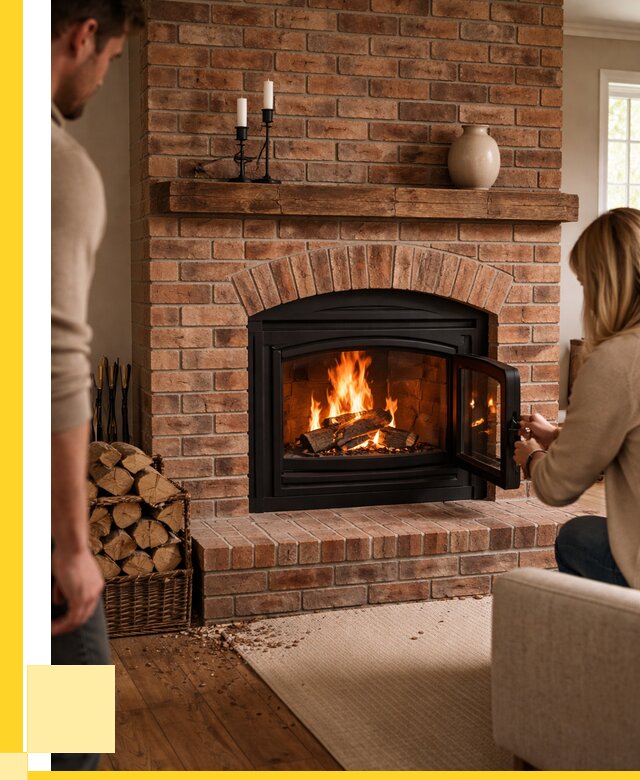 Кирпичные камины под ключ в Нижневартовске от 155400 р. | ЭриданНжт