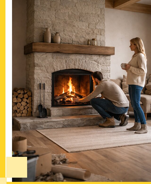 Камины для загородного дома в Нижневартовске от 362600 р., ЭриданНжт