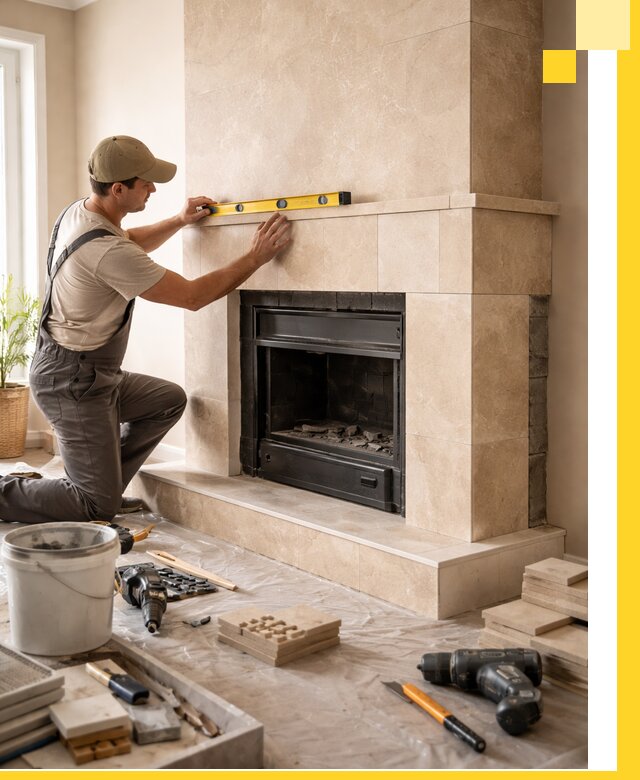 Установка и монтаж каминов в частном доме под ключ в Нижневартовске