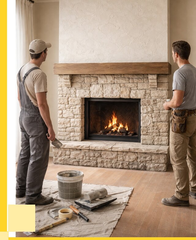 Отделка каминов в Нижневартовске от 6734 р. под ключ | ЭриданНжт