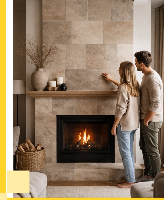 Облицовка каминов керамогранитом в Нижневартовске от 4662 р. | ЭриданНжт