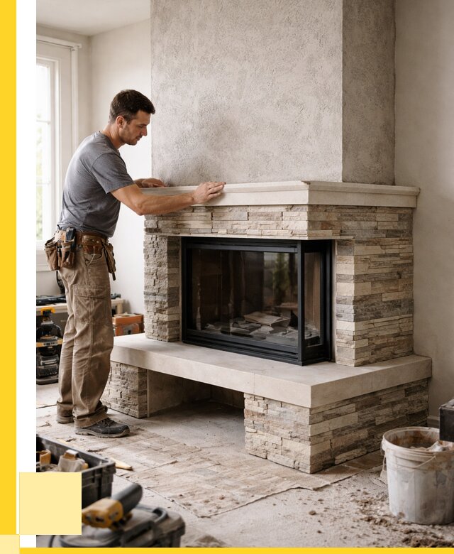 Изготовление каминов под ключ в Нижневартовске от 155400 р. | ЭриданНжт