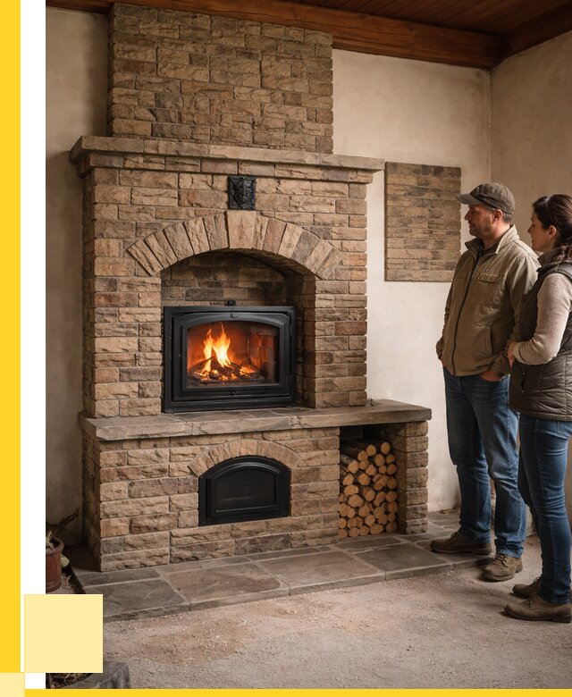 Кирпичная печь под ключ в Нижневартовске от 155400 р. | ЭриданНжт