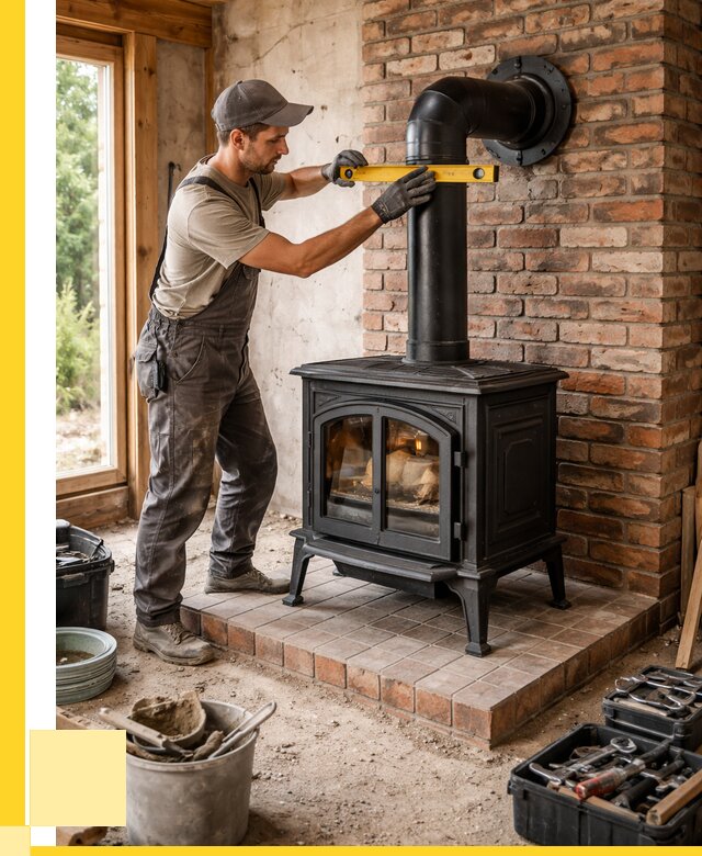 Монтаж печей установка банной печи в Нижневартовске от 15540 р. | ЭриданНжт