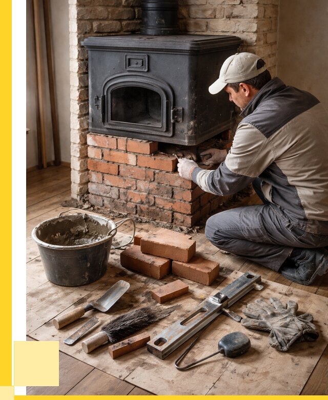 Ремонт печей в Нижневартовске от 12432 р., услуги печника ЭриданНжт