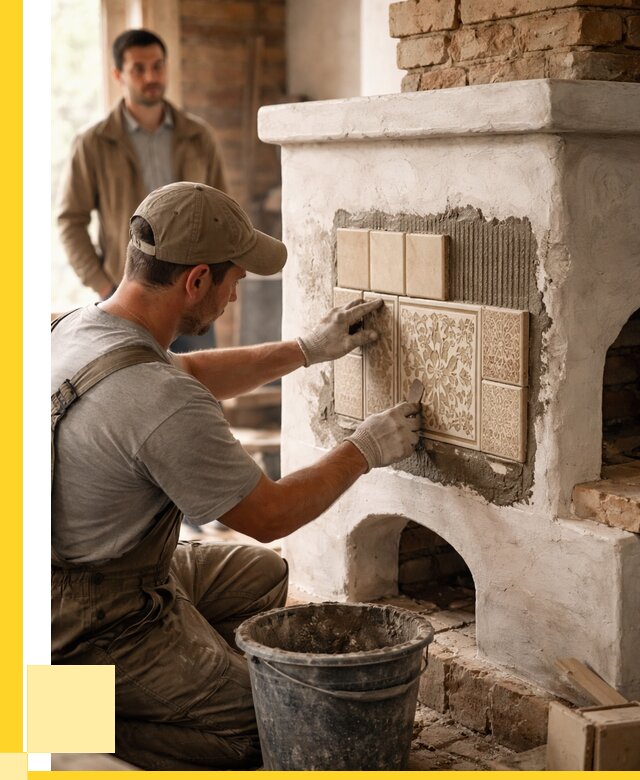 Отделка печей и банных печей в Нижневартовске от 36260 р. | ЭриданНжт