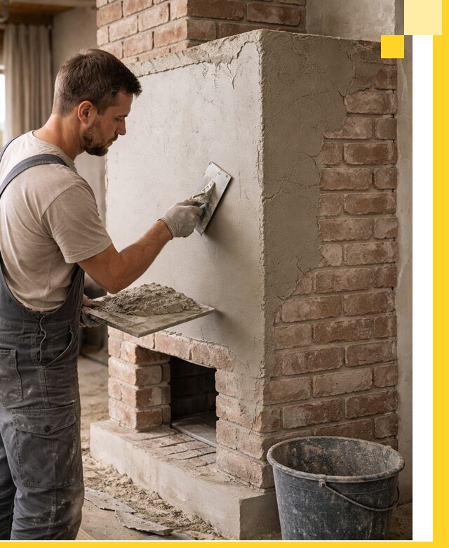 Отделка печей и облицовка каминов в Нижневартовске под ключ