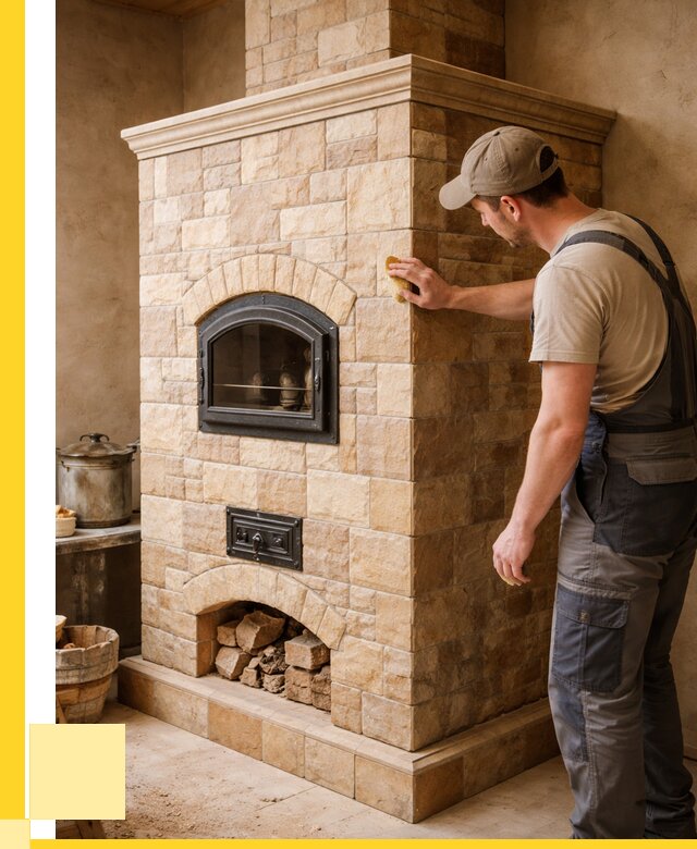 Облицовка печей в Нижневартовске от 4662 р. под ключ | ЭриданНжт