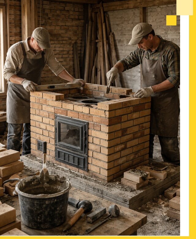 Изготовление и установка варочных печей под ключ в Нижневартовске