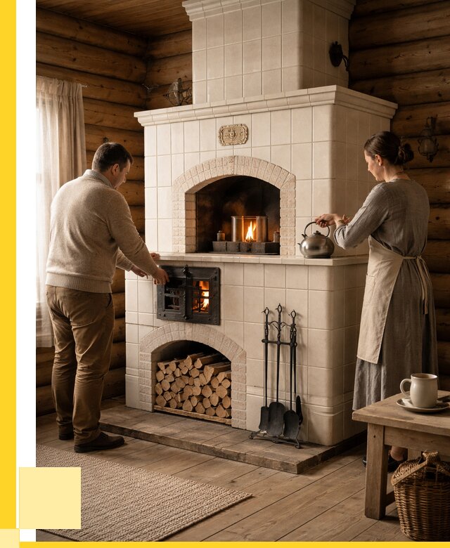 Русские печи в Нижневартовске: установка от 155400 р. ЭриданНжт