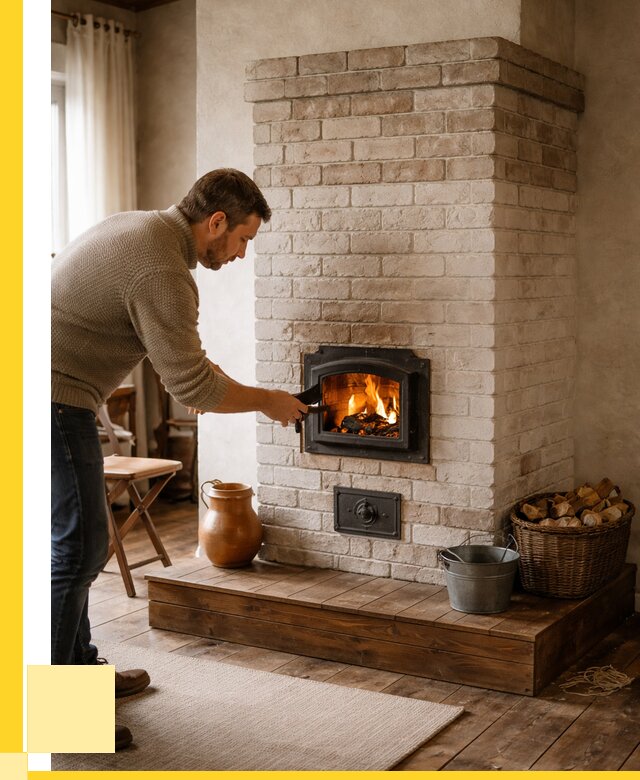 Печь голландка из кирпича в Нижневартовске от 88060 р. | ЭриданНжт