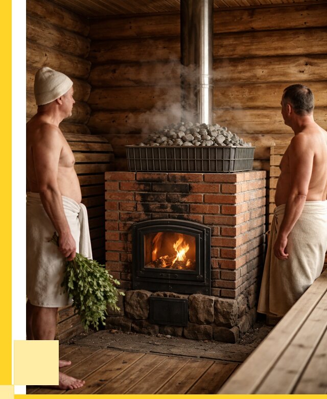 Печи для парной в Нижневартовске под ключ от 67340 р. - ЭриданНжт