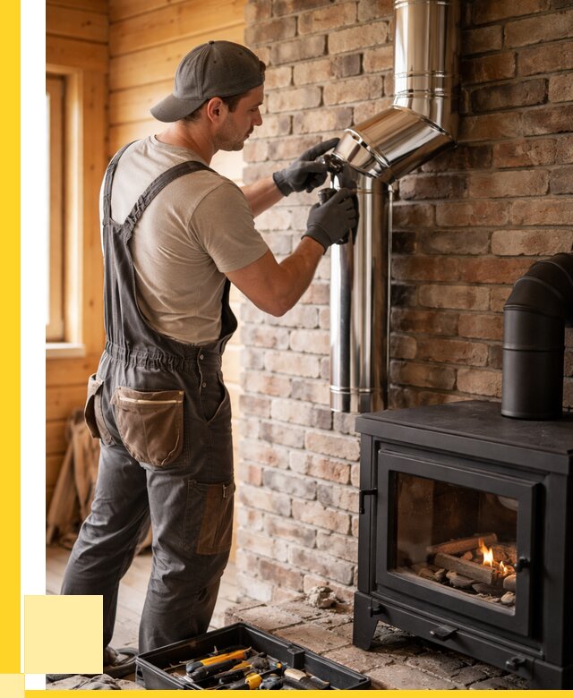 Монтаж дымоходов для печей в Нижневартовске от 7770 р. | ЭриданНжт