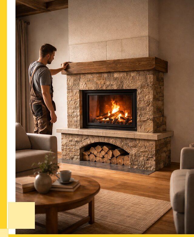 Печи камины для дома под ключ в Нижневартовске от 56980 р. | ЭриданНжт