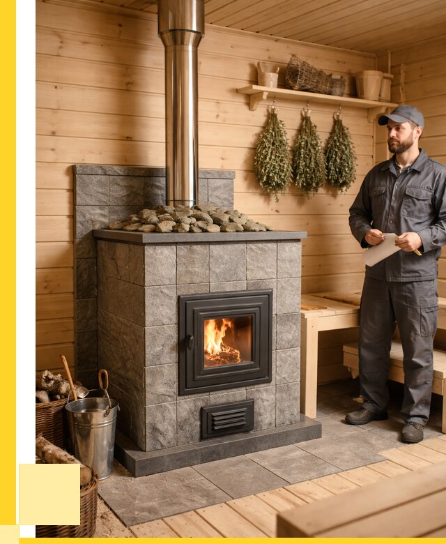 Печи для бани под ключ в Нижневартовске от 124320 р. | ЭриданНжт