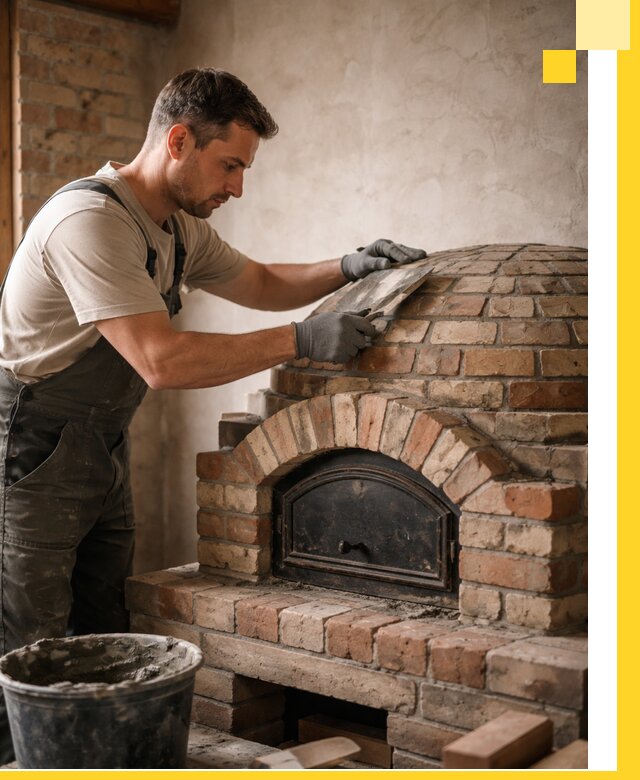 Изготовление и монтаж помпейских печей на заказ в Нижневартовске