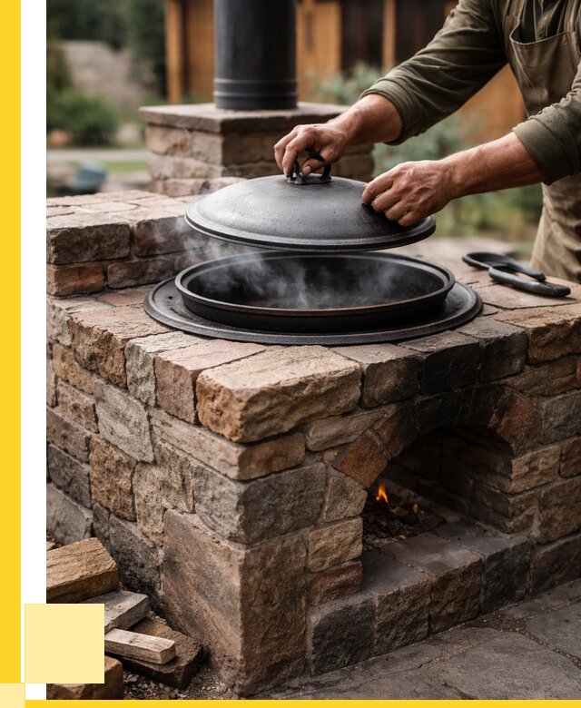 Печи для казана в Нижневартовске по цене от 18648 р. | ЭриданНжт