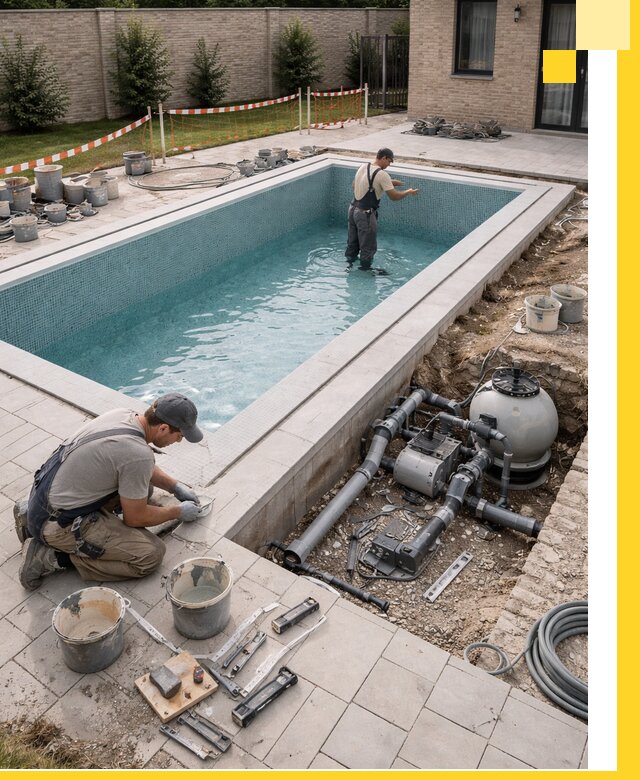 Строительство бассейнов под ключ в Нижневартовске: проекты и монтаж