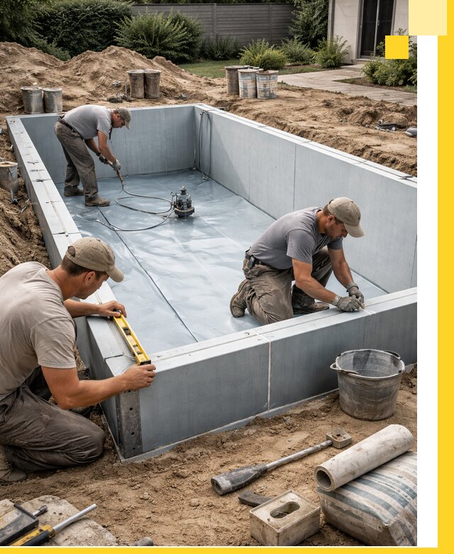 Профессиональный монтаж бассейнов под ключ в Нижневартовске с гарантией