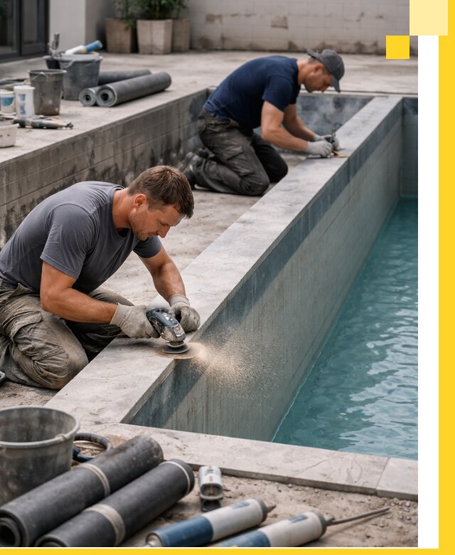 Профессиональный ремонт бассейнов под ключ в Нижневартовске