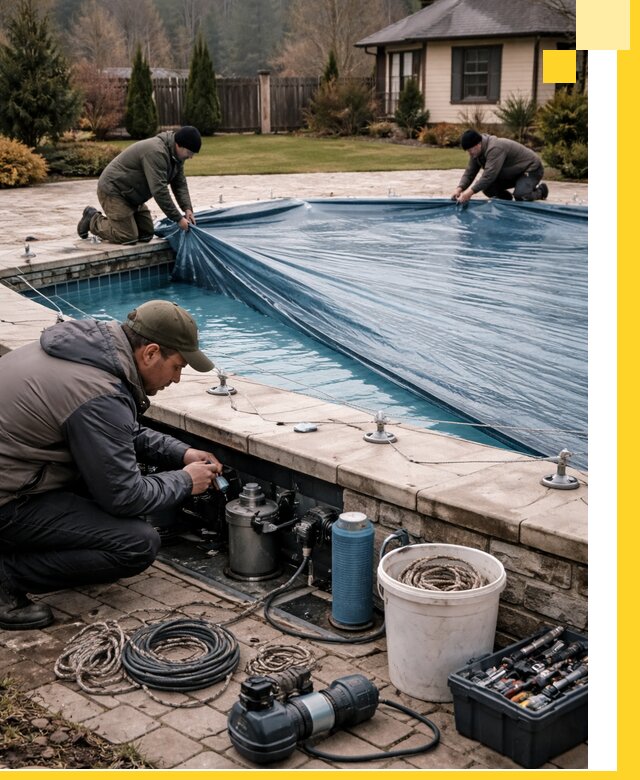 Консервация бассейнов в Нижневартовске: подготовка к длительному хранению