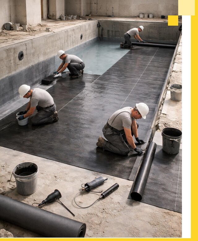 Профессиональная гидроизоляция бассейнов и чаш в Нижневартовске под ключ