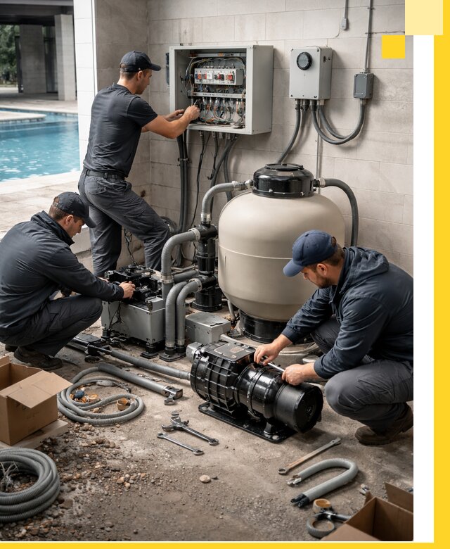 Профессиональный монтаж оборудования для бассейнов в Нижневартовске