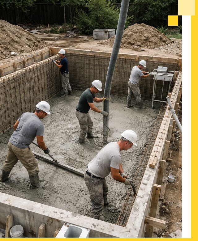 Строительство бетонных бассейнов под ключ в Нижневартовске