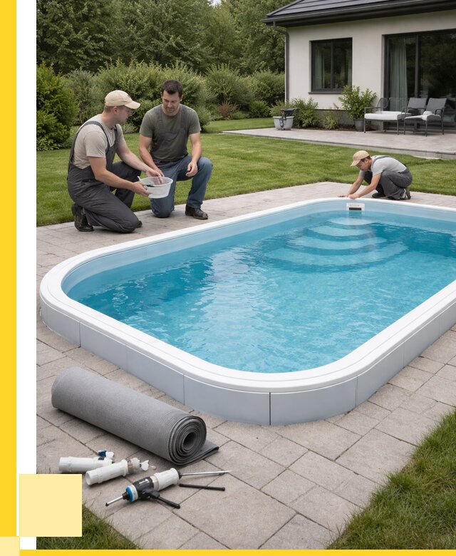 Пластиковый бассейн купить в Нижневартовске от 259000 р., ЭриданНжт