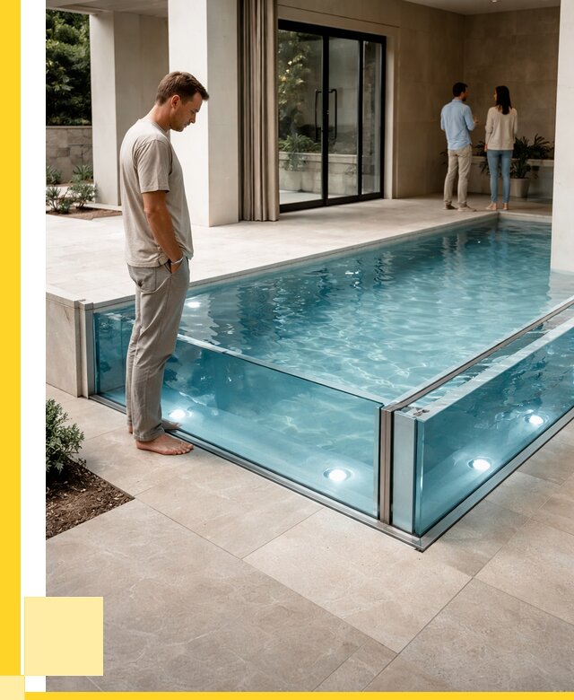 Стеклянные бассейны в Нижневартовске от 1243200 р. | ЭриданНжт — мозаика