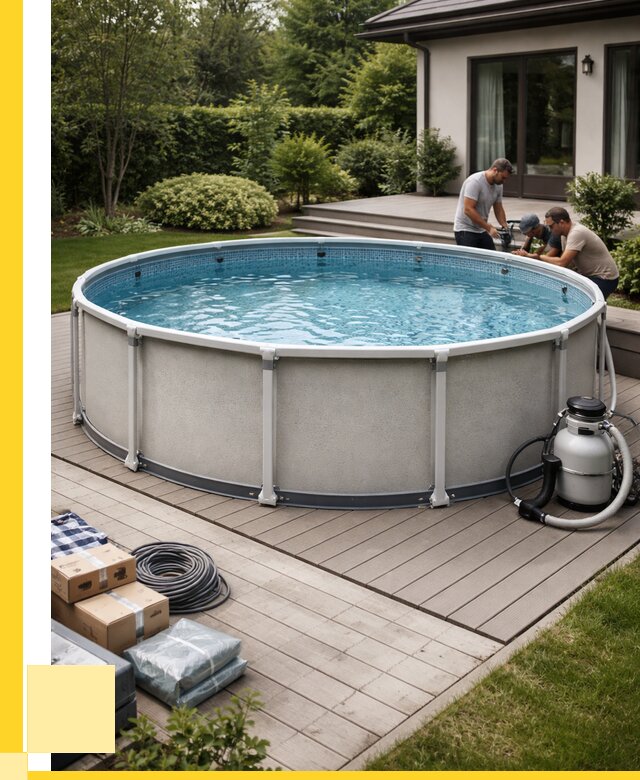 Купить каркасные бассейны в Нижневартовске от 46620 р. | ЭриданНжт