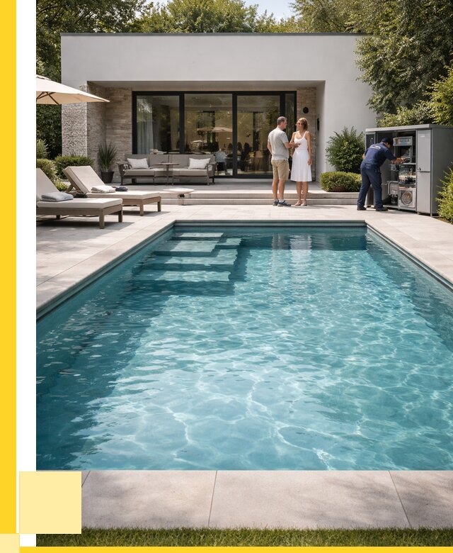 Бассейн в доме в Нижневартовске под ключ от 1243200 р. | ЭриданНжт