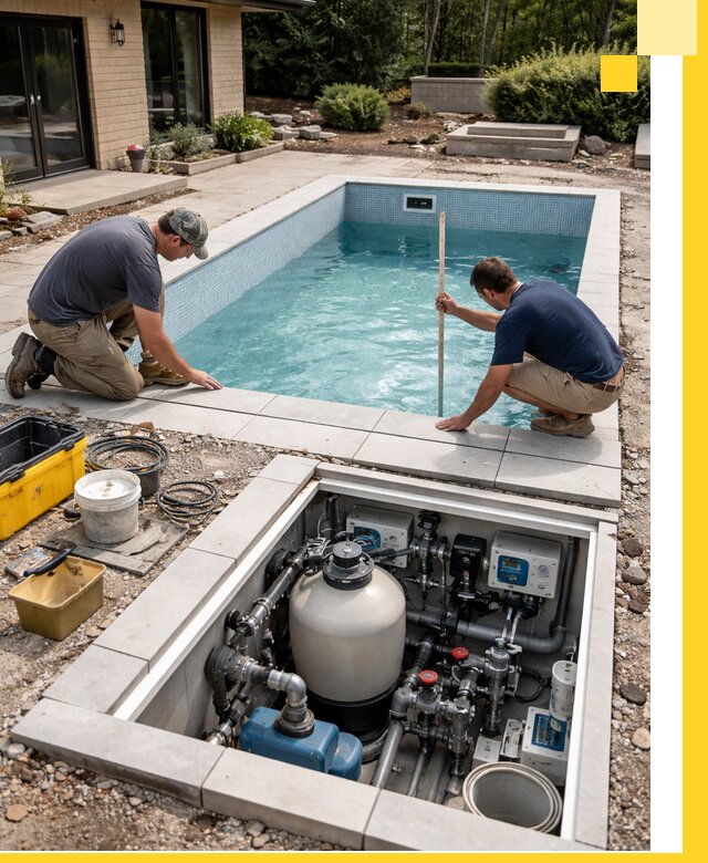 Строительство качественных домашних бассейнов под ключ в Нижневартовске