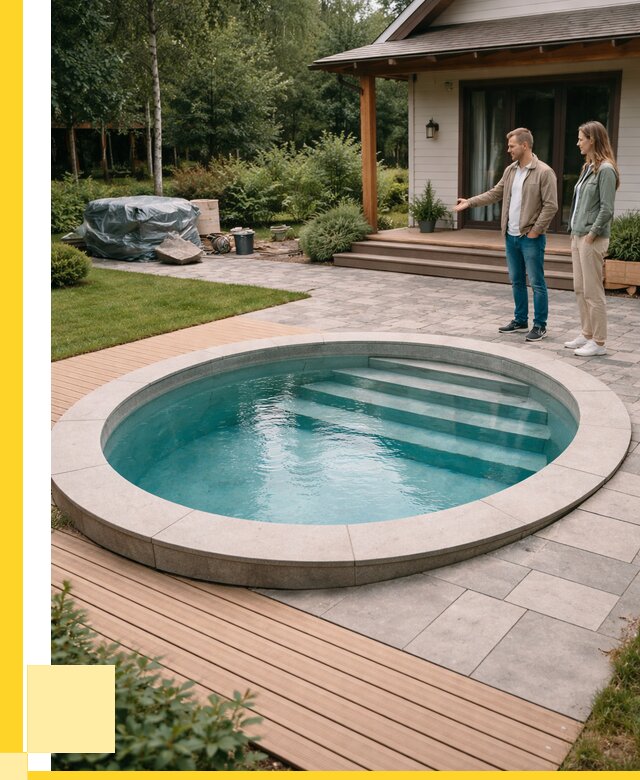 Бассейн на даче под ключ в Нижневартовске от 207200 р., ЭриданНжт