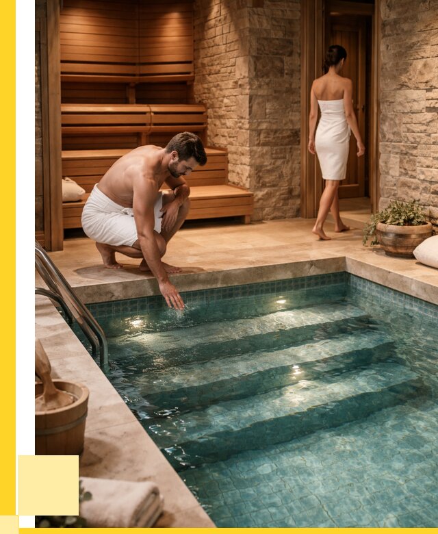 Сауна с бассейном под ключ в Нижневартовске от 124320 р., ЭриданНжт