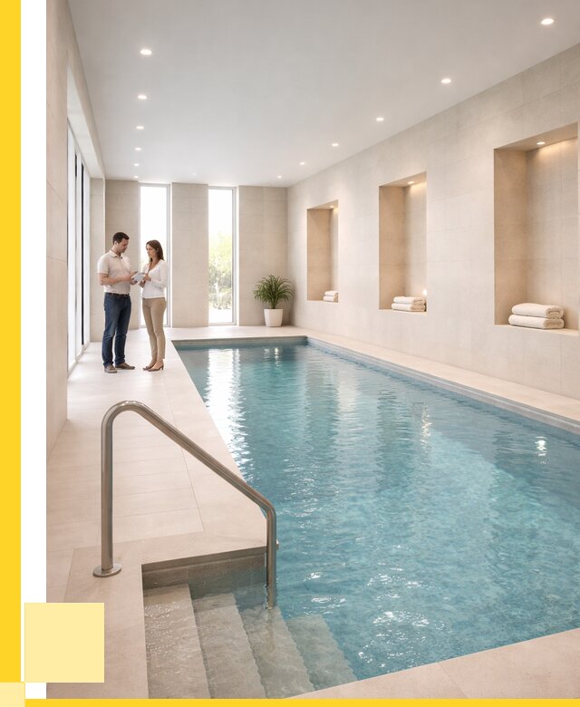 Бассейны в помещении под ключ в Нижневартовске от 1554000 р. | ЭриданНжт