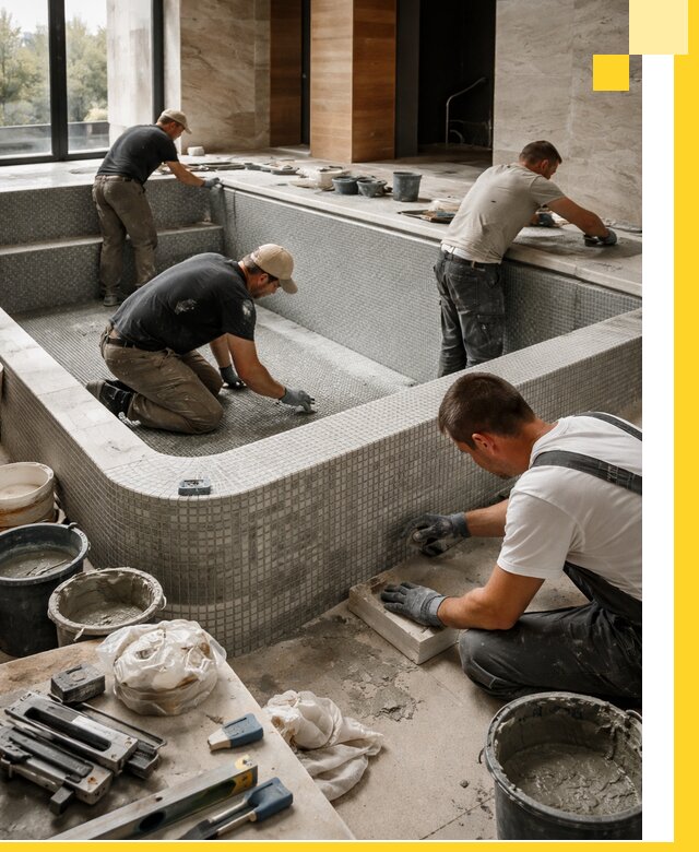 Строительство и установка СПА бассейнов под ключ в Нижневартовске