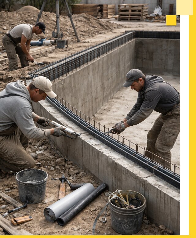 Качественный монтаж чаши бассейна в Нижневартовске под ключ с гарантией