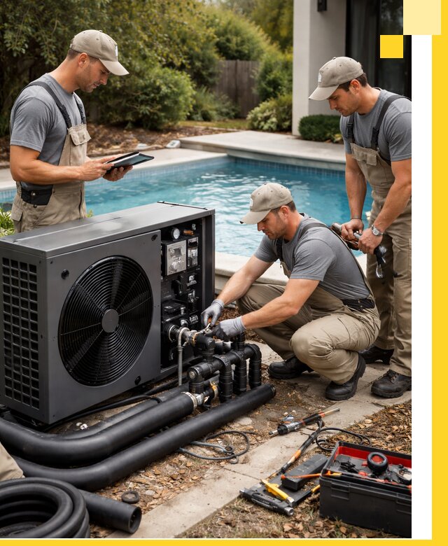 Проектирование и установка тепловых насосов для бассейнов в Нижневартовске