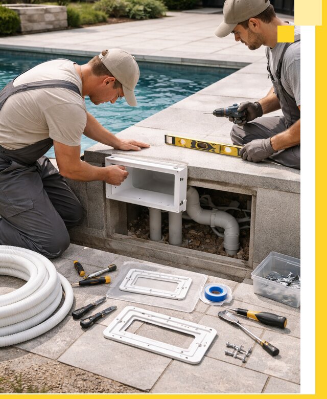 Поставка и установка скиммеров для бассейнов в Нижневартовске