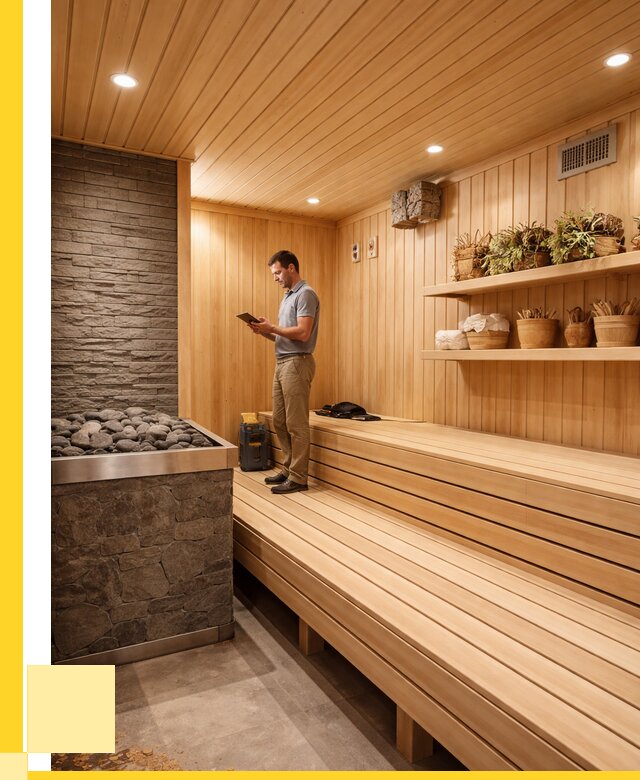 Сауна под ключ в Нижневартовске: от 466200 р. | Строительство — ЭриданНжт