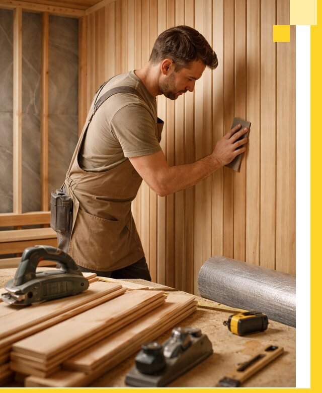 Профессиональная отделка саун и парных под ключ в Нижневартовске