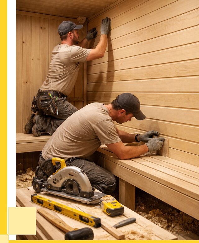 Обшивка саун вагонкой в Нижневартовске от 2590 р. | ЭриданНжт