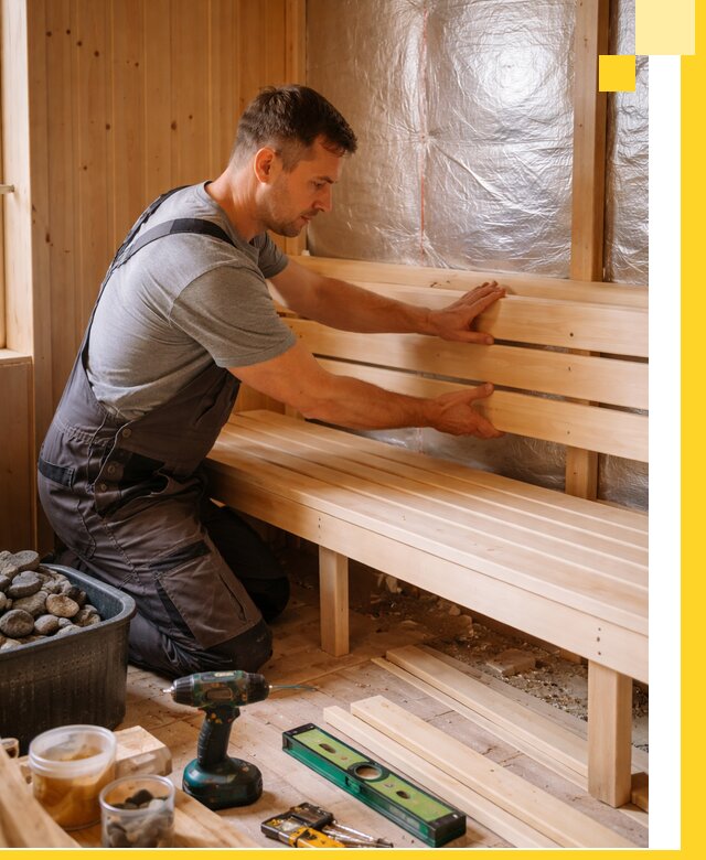 Проектирование, изготовление и монтаж финских саун в Нижневартовске