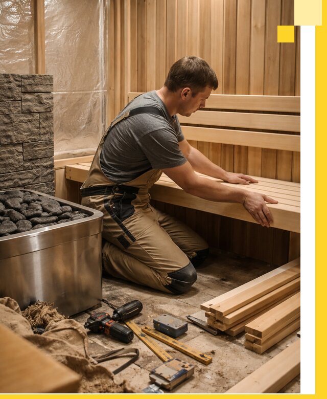 Сауны для дома под ключ с проектированием и монтажом в Нижневартовске