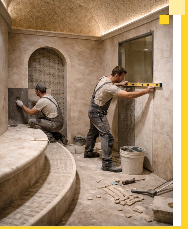 Проектирование и строительство саун с хамамом под ключ в Нижневартовске